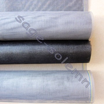 Black and Gray Fiberglass Insect Screen