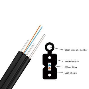 FTTH 1-4 Core Fiber Optic Drop Cable GJYXFCH
