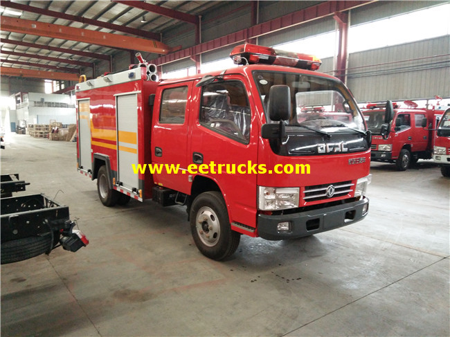 3000L 140hp Small Fire Trucks