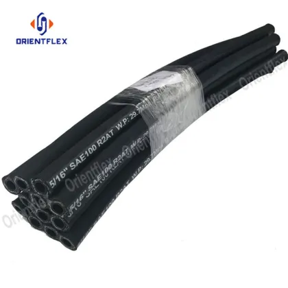 Steel wire braided flexible rubber hose