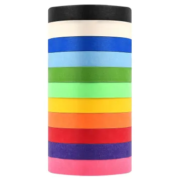 Color handmade adhesive tape for use