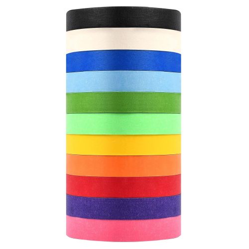 Color handmade adhesive tape for use