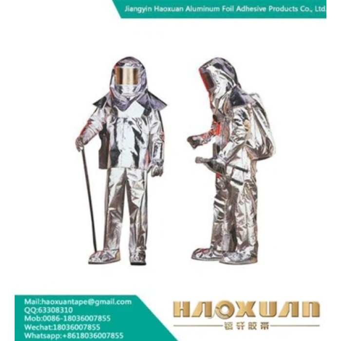 غطاء نسيج رقائق الألومنيوم مقاوم للحريق