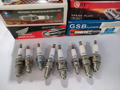 Good quality motorcycle ignition system laser platinum 7734 7422 BPR5ES spark plug for NGK