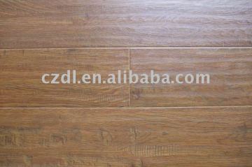 12mm HDF Easy Click Hand-scraped Laminate Flooring