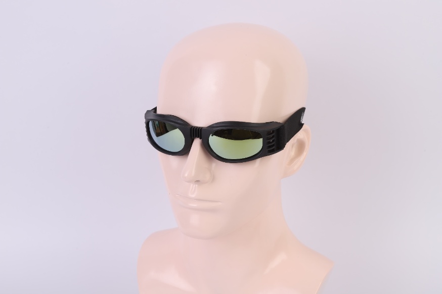 Collapsible elastic band goggles