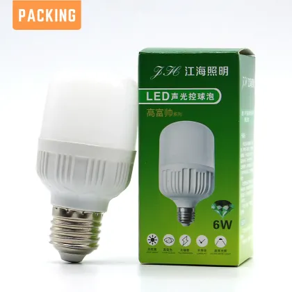 sound and light control LED bulb