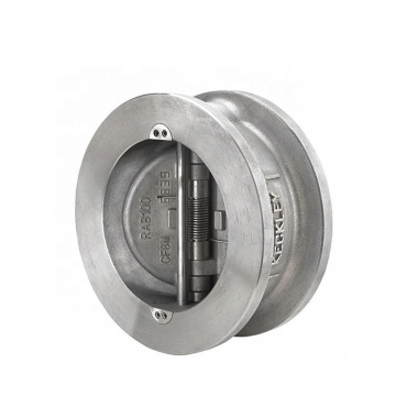 American ANSI Spring-Loaded Dual Plate Tilting Disc Lift Stainless Steel Wafer Type Non-Return Valve: Detailed Information and Specifications