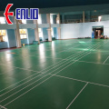 Enlio PVC Sports flooring BWF ITTF approved