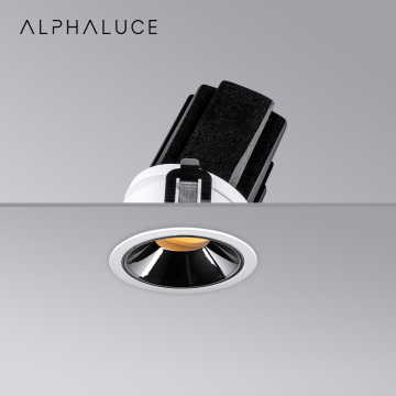 LED Wall Washer Antiglare Recessed Downlight Adjustable Ceiling Light