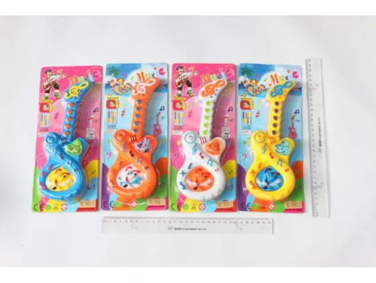 CARTOON DOG MUSIC GUITAR