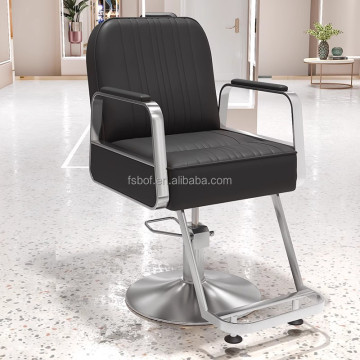 Modern Black Portable Salon Barber Leather Shampoo Chair