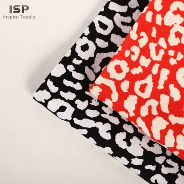 Twill Customised Rayon Challis Printed Fabric For Dresses
