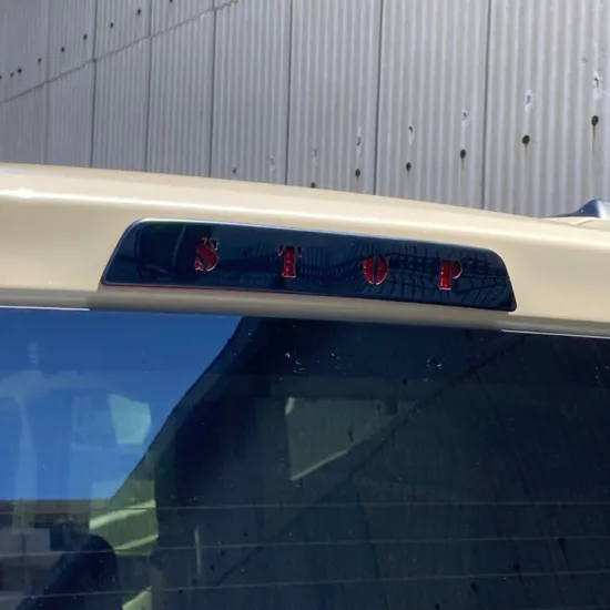 OEM ODM Stainless Steel Spoiler Stop Lamp Cover for Honda Nbox/Nbox Custom JF5/6 (2023-)