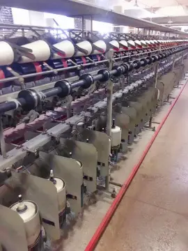 Two-For-One Twister Machine for Short Fiber