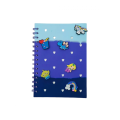 Cuadernos personalizados de silicona espiral personalizada con PVC