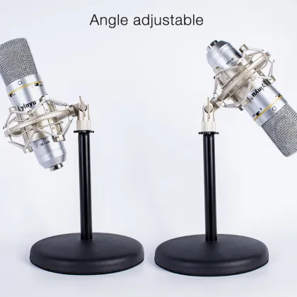 Metal Professional Broadcasting Microphone Shock Mount for Condenser Microphones - MS052W