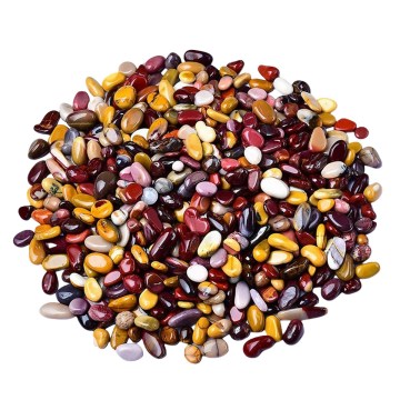 Chip Mookaite Jasper Beads for Home Decoration Making Jewelry 100Gram Crushed Irregular Tumbled Stone Pieces Beads No hole