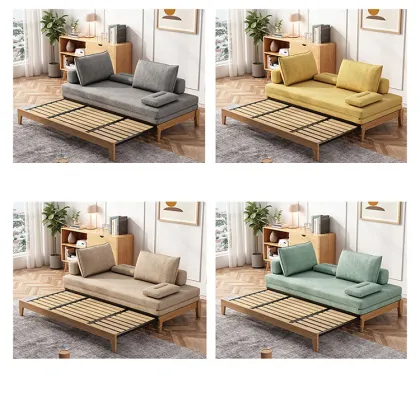 Lazy Tatami Functional Fabric Folding Sofa Bed