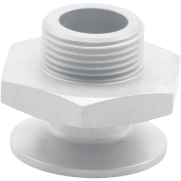 Hardware parts through the plate connector