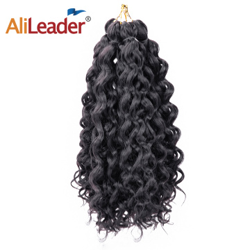 Deep Twisted Hook Synthetic Knit Curly Hair