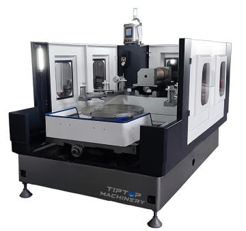 Horizontal Abrasive Wire Cutting Machine With Rotary