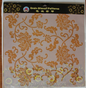 European Pattern painting wall pattern stencil