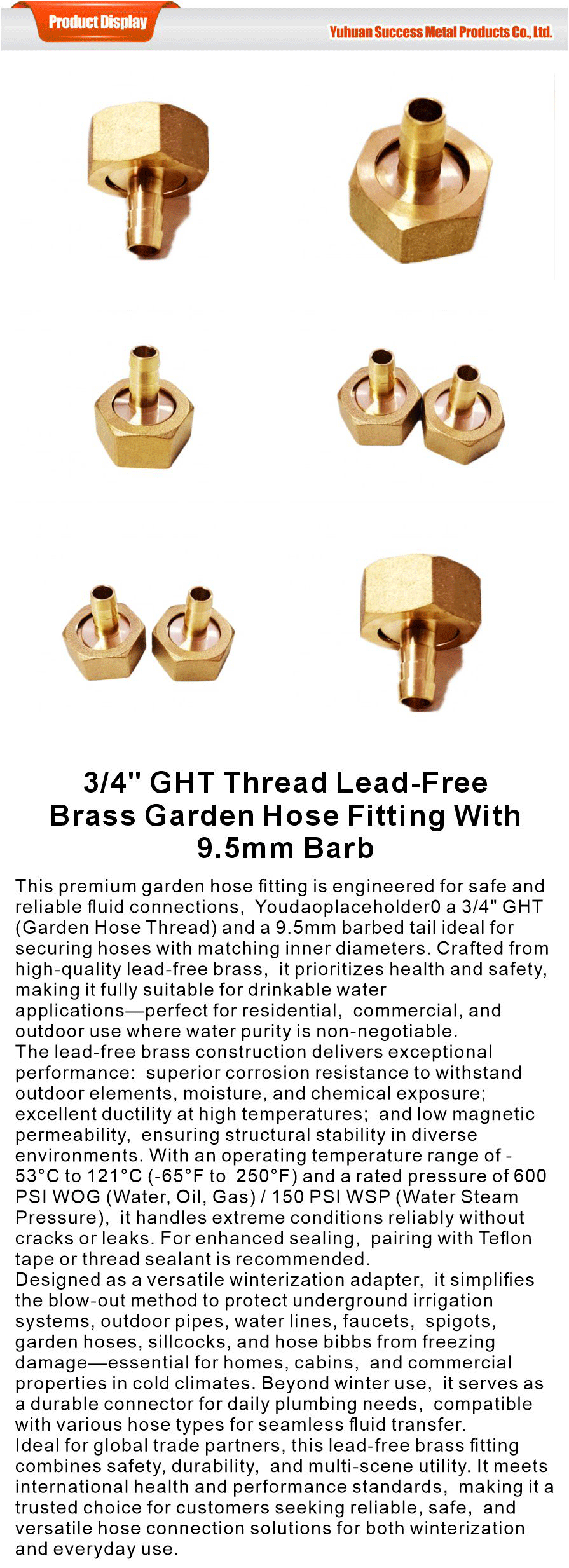 Brass fittings-xiangqing1-SKSS082