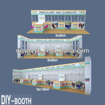 portable trade show clothing displays