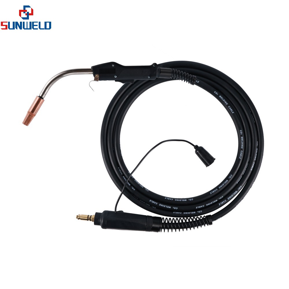 TW5 MIG GUN Tweco Connector & XL Rear Handle & Lincoln Control Plug