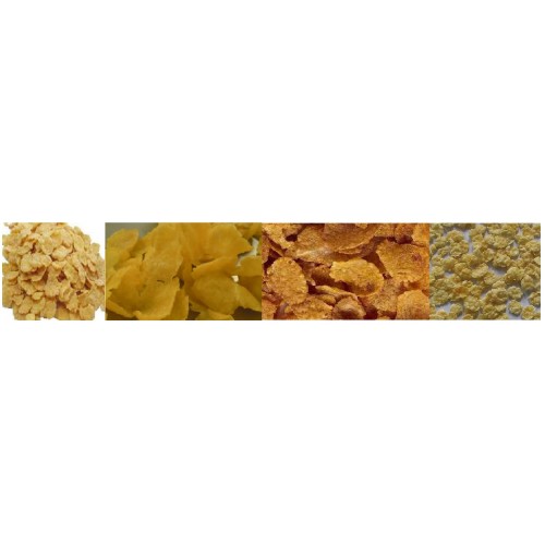 Breakfast cereal extruder machine corn flakes machinery