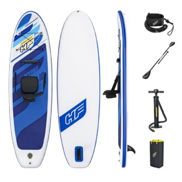 Bestway 65350 Hydro Force Rip Tide SUP Surfboard for River Surfing
