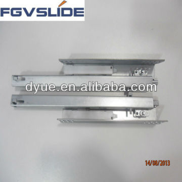 rebound under drawer slide