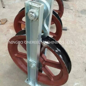 Mounted Pulleys for Wire Rope