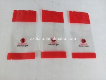 Plastic BOPP & CPP Brown Sugar Packaging Bag With Clear Window