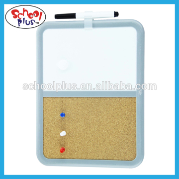 Mini white magnetic dry erase board with marker pen