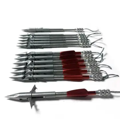 Outdoor Fishing Dart Target Head - Replacement Pointed Metal Accessory