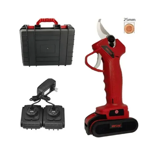 Customizable Electric Rechargeable Garden Pruning Shears with 25mm Blade