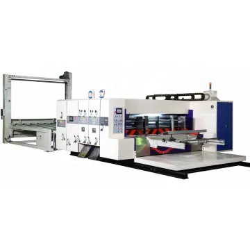 Automated Carton Packaging Solution: 2 Color Flexographic Printer, Slotter, and Die-Cutter Machine