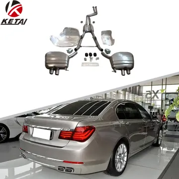 760 Style Auto Rear Bumper Cat-back Exhaust Facelift Body Kit for BMW F01/F02
