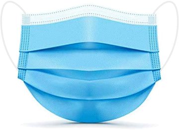 Adult Size 3ply Disposable Dental Face Masks