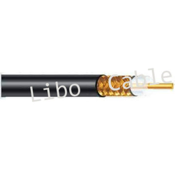 Pvc Jacket 50 Ohms Coaxial Cable, 50 Ohm Cable, C-50-6-1 Tinned Copper Wire Braided Coaxial Cable