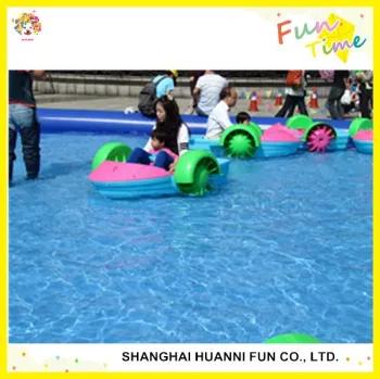 2015 Top selling kiddie hand power paddle boats for sale