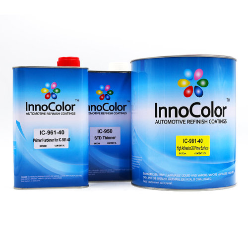 Imprimación de superficie Innocolor de alta adherencia para pintura de automóviles