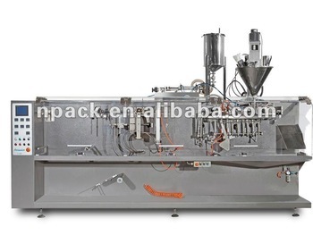 Horizontal liquid sachets packing machine