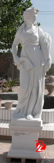 Antique naked lady statue