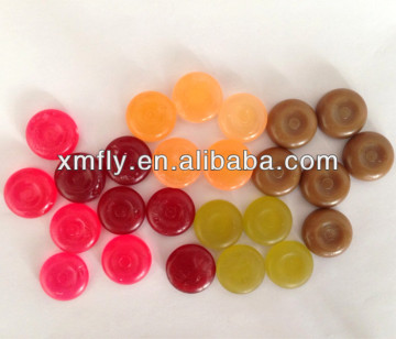 sugar free fruit flavour Mini Button shape hard candy