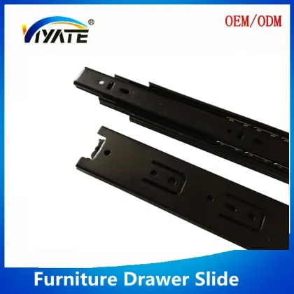 1.2mm thickness hardware ball bearing telescopic slide rail