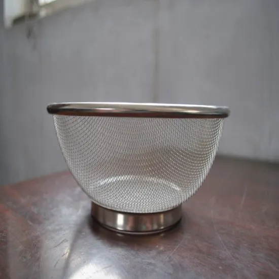 stainless steel wiremesh basket