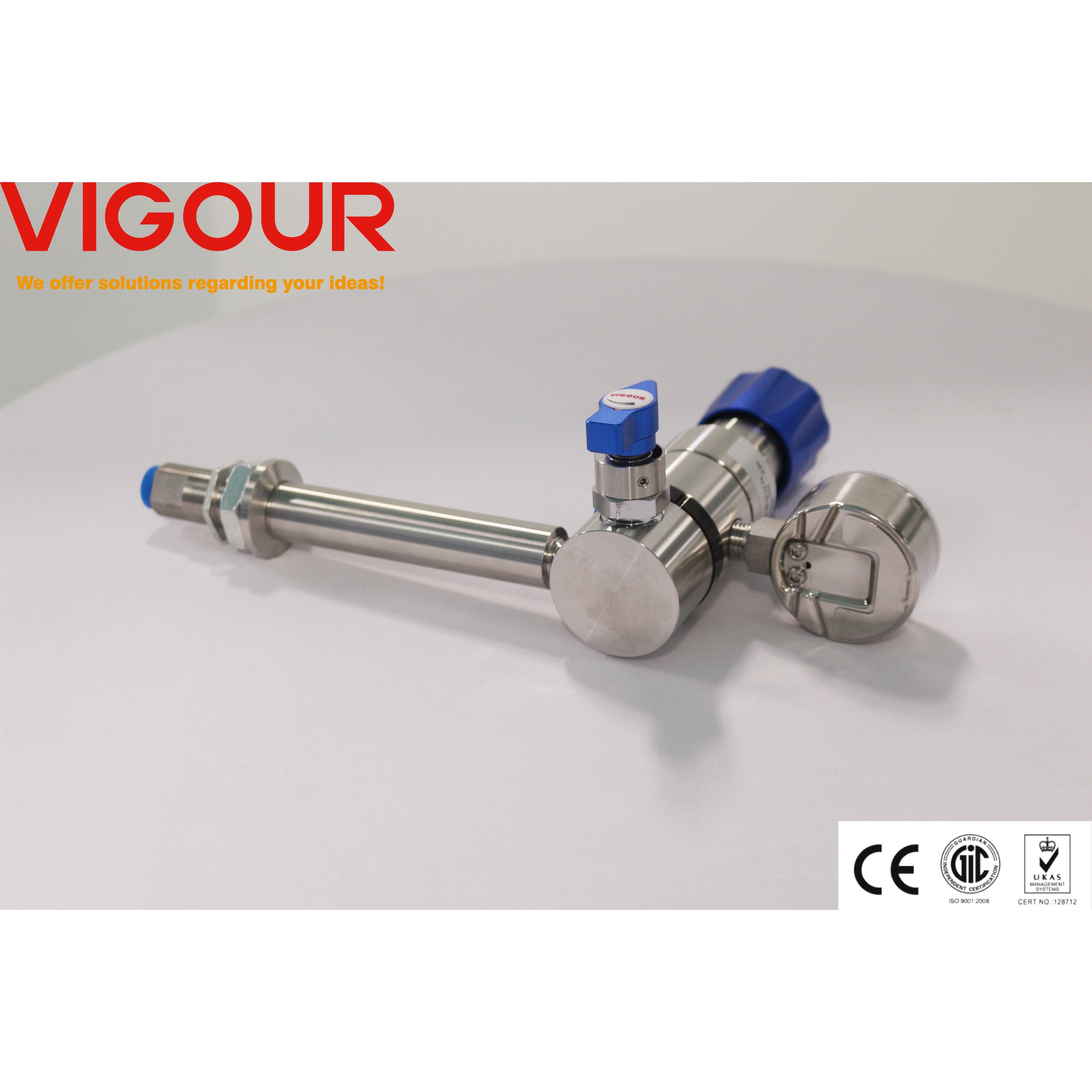 Tapping Point Regulator Bench-mounting Co2 Regulator Tapping Points Gas Stick Assemblies, High ...